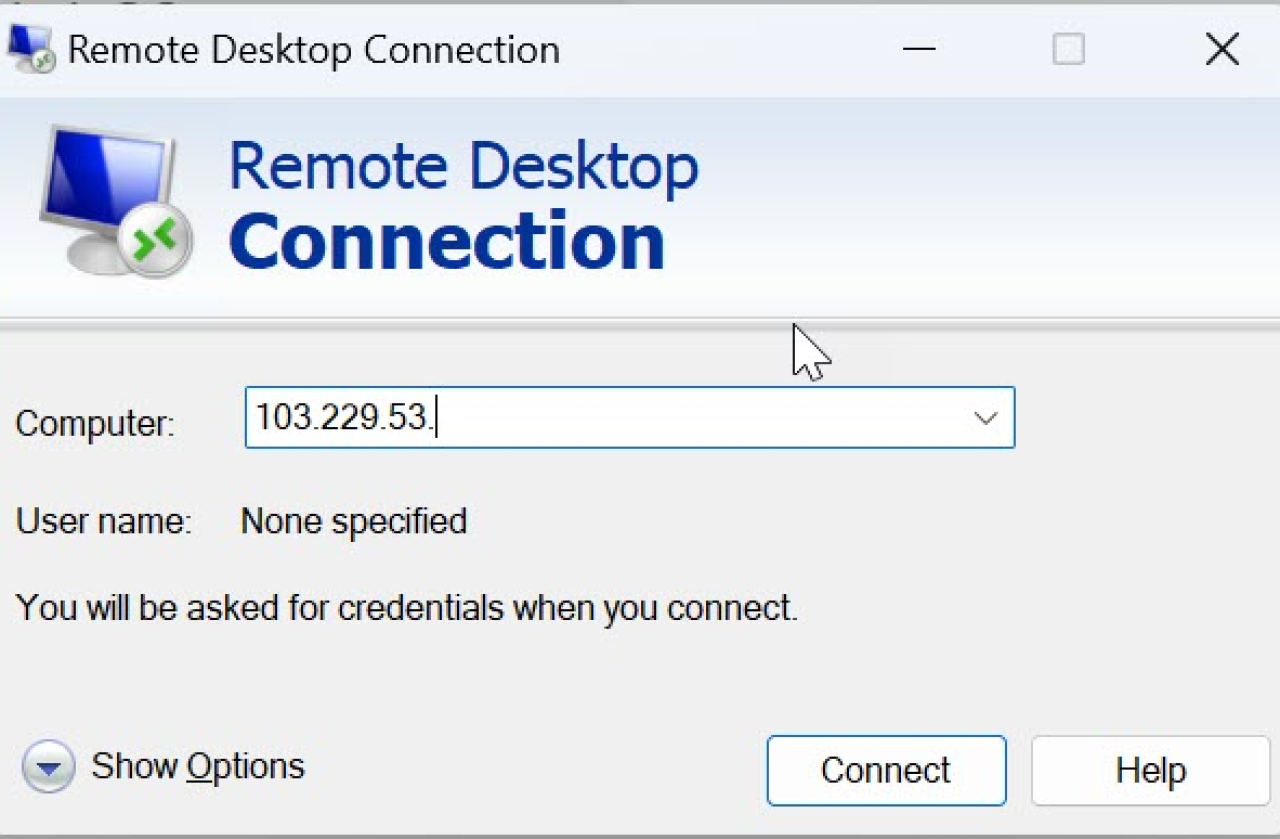 Hướng dẫn Remote Desktop VPS Windows