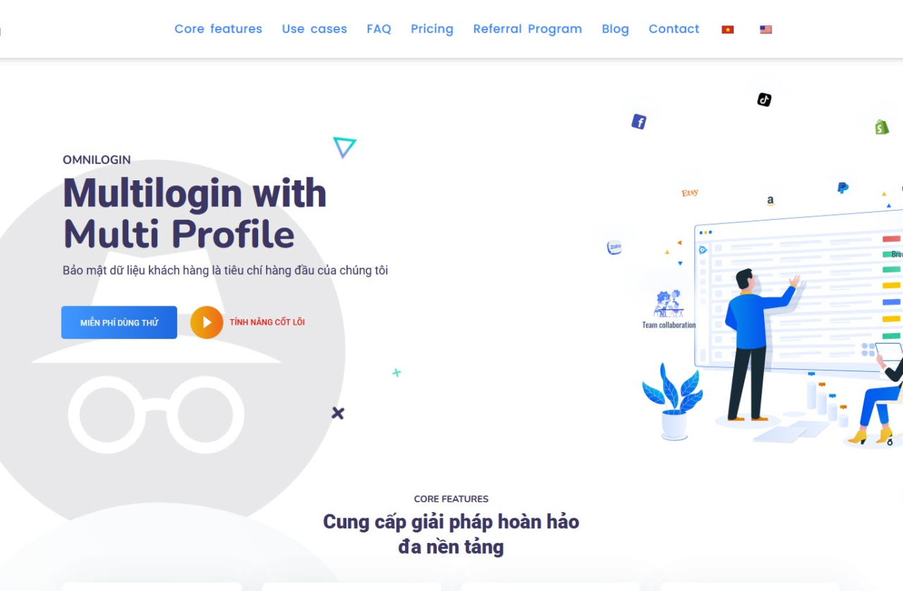 Cách sử dụng proxy với Omnilogin