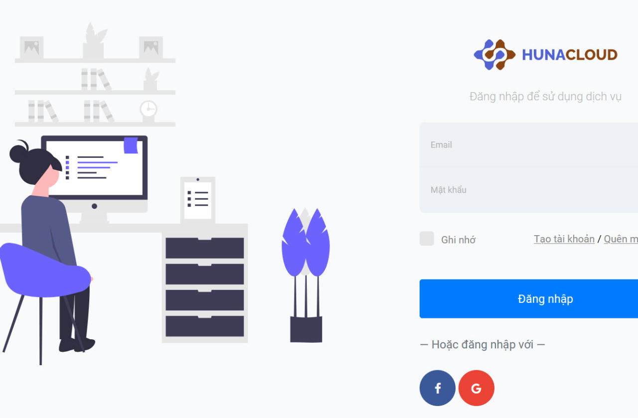 Cách đăng ký tài khoản ở HUNA PORTAL