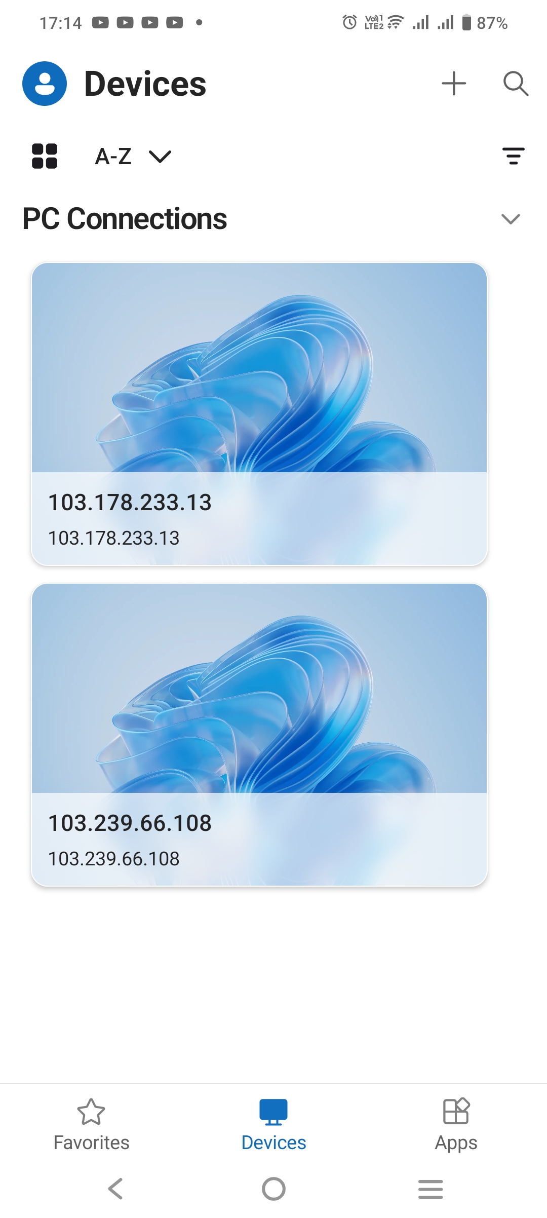 Windows App Devices