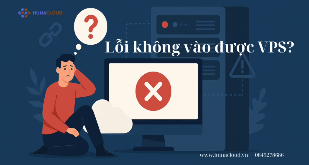 Lỗi không vào được VPS: Tổng hợp nguyên nhân, triệu chứng và cách khắc phục từ a-z